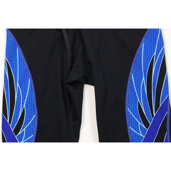 Vintage TYR Swimming Mens 32 Geometric Performance Speed Jammers Shorts Trunks - Picture 3 of 10
